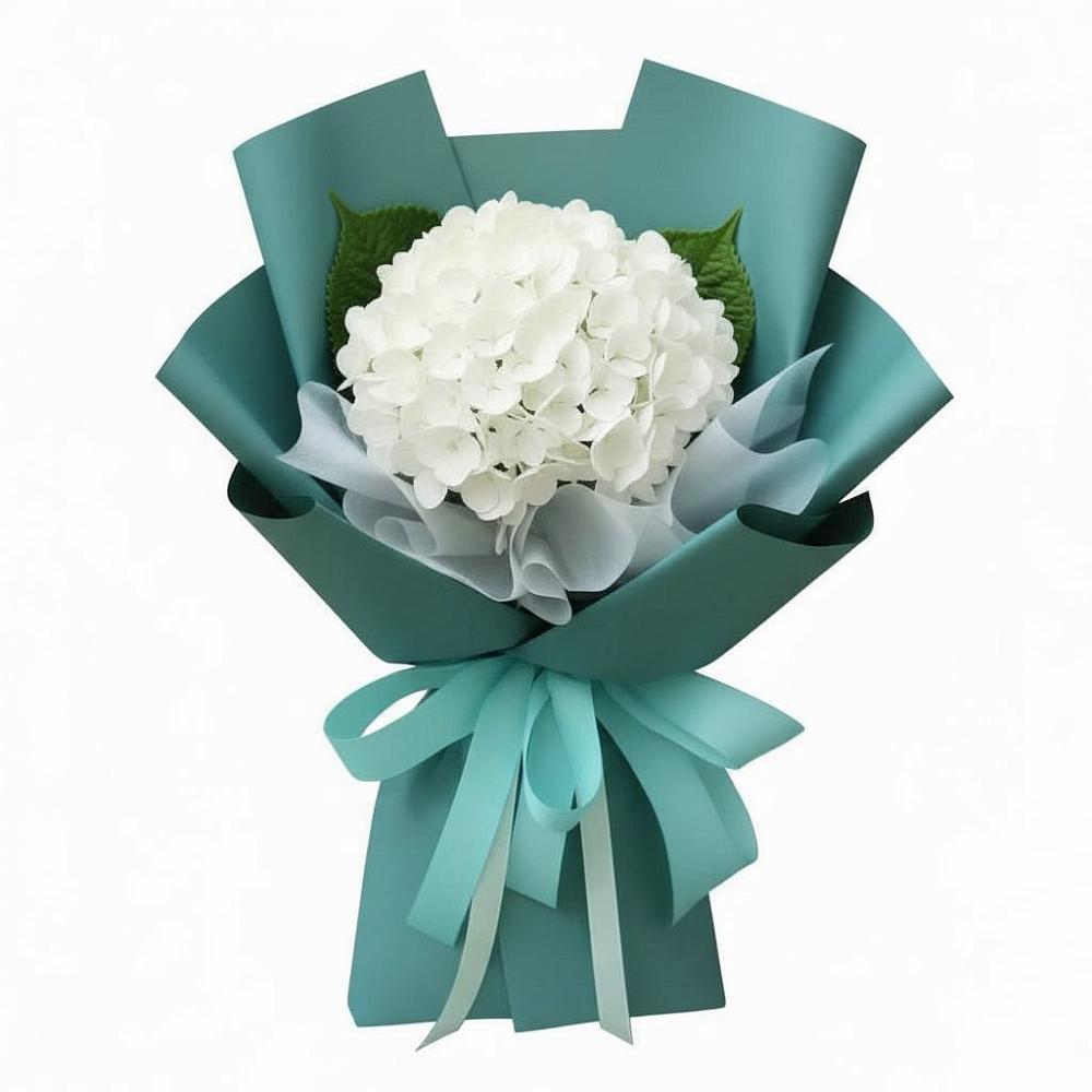 Букет Лёгкое облако в Нижневартовске Букет цветов из: Гортензия в Нижневартовске