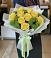 Букет сочно-зеленый в Нижневартовске Букет цветов из: Хризантемы и Розы в Нижневартовске
