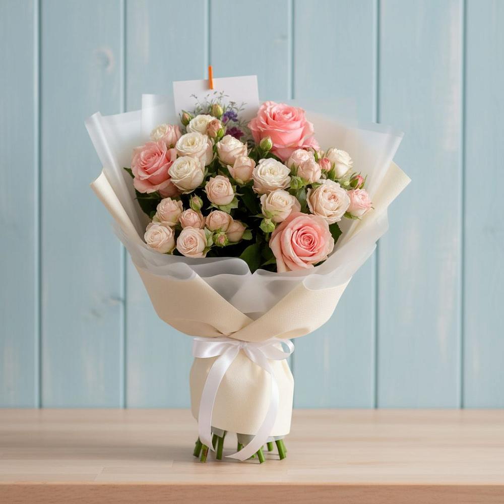 Букет голос любви в Нижневартовске Букет цветов из: Розы в Нижневартовске