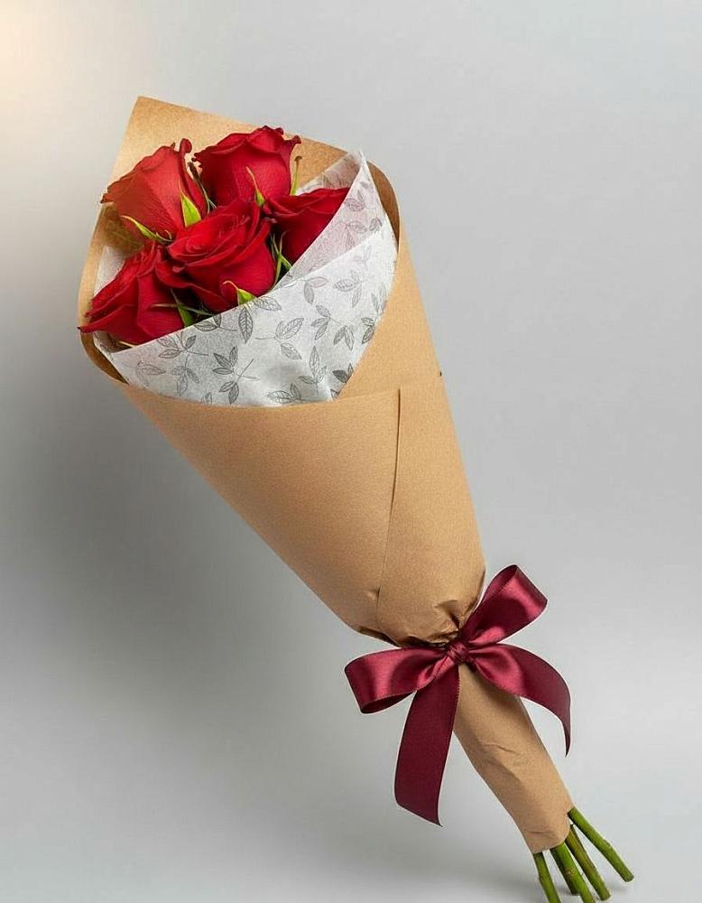 Букет просто и со вкусом в Нижневартовске Букет цветов из: Розы в Нижневартовске