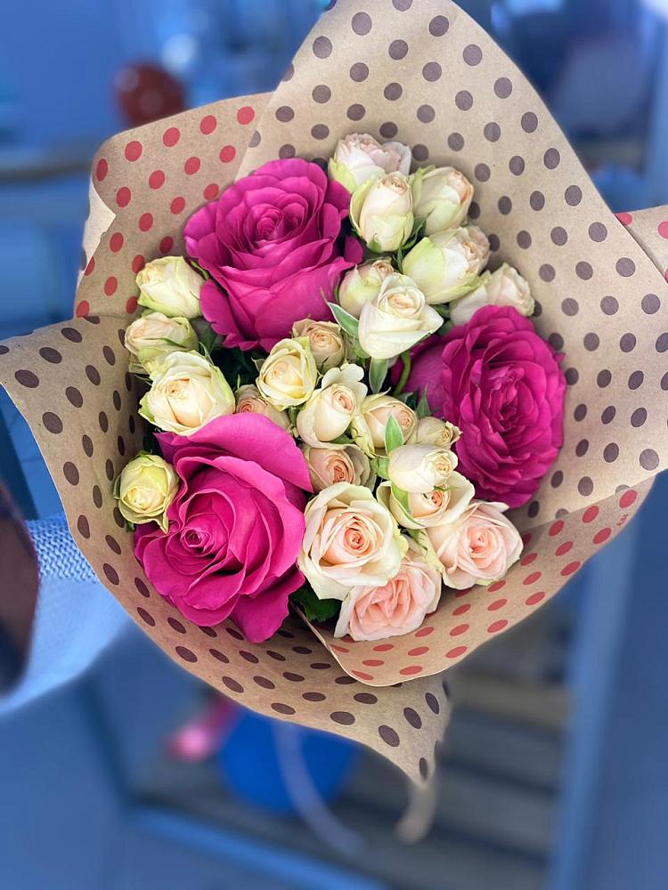 Букет ласковый взгляд в Нижневартовске Букет цветов из: Розы в Нижневартовске