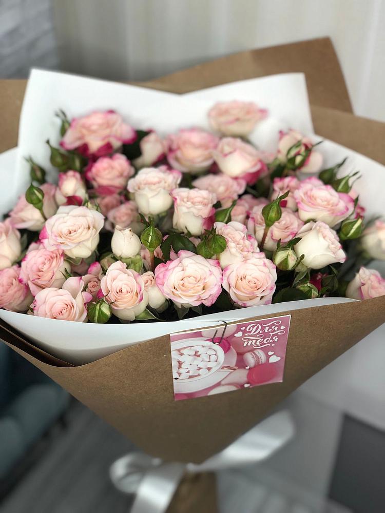 Букет теплый ветер в Нижневартовске Букет цветов из: Розы в Нижневартовске