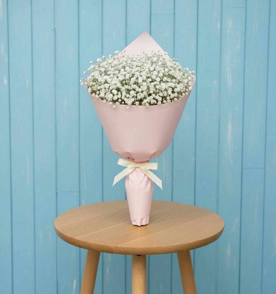 Букет Воздушное настроение в Нижневартовске Букет цветов из: Гипсофила в Нижневартовске