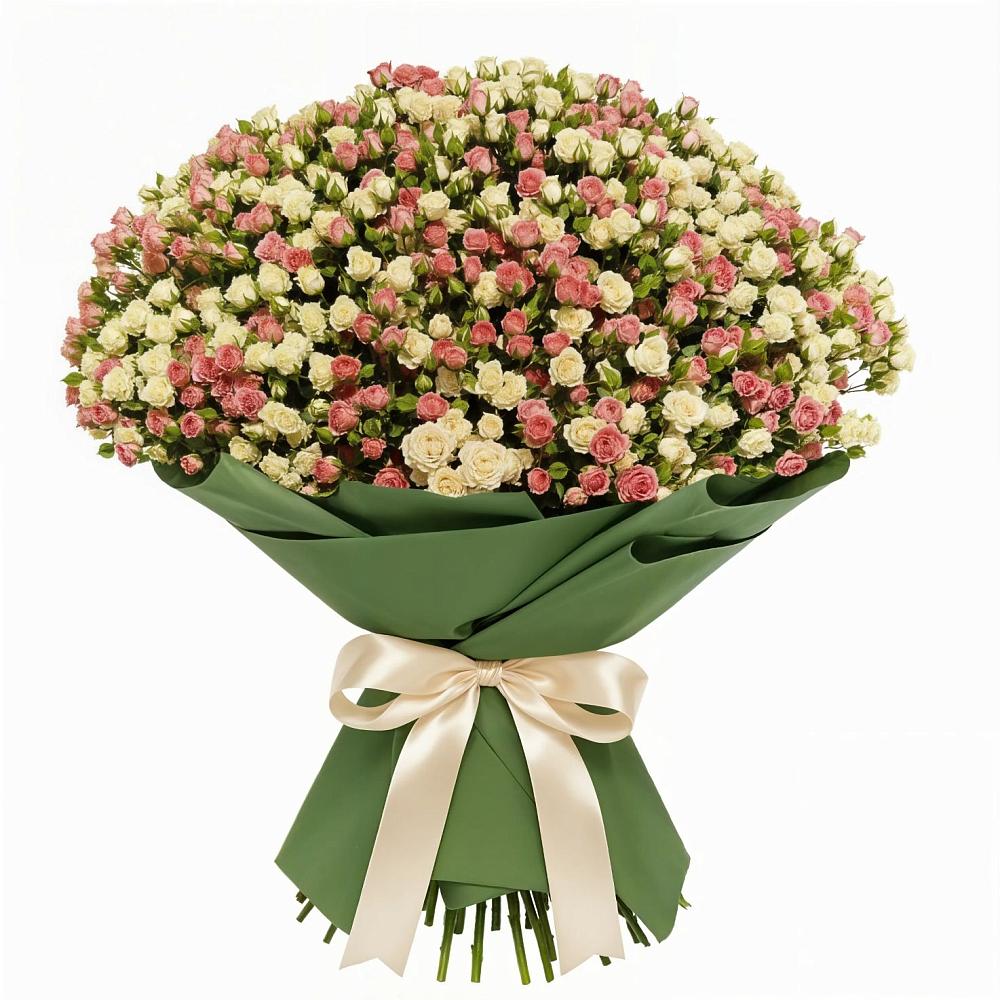 Кустовые розы премиум в Нижневартовске Букет Кустовые розы премиум в Нижневартовске