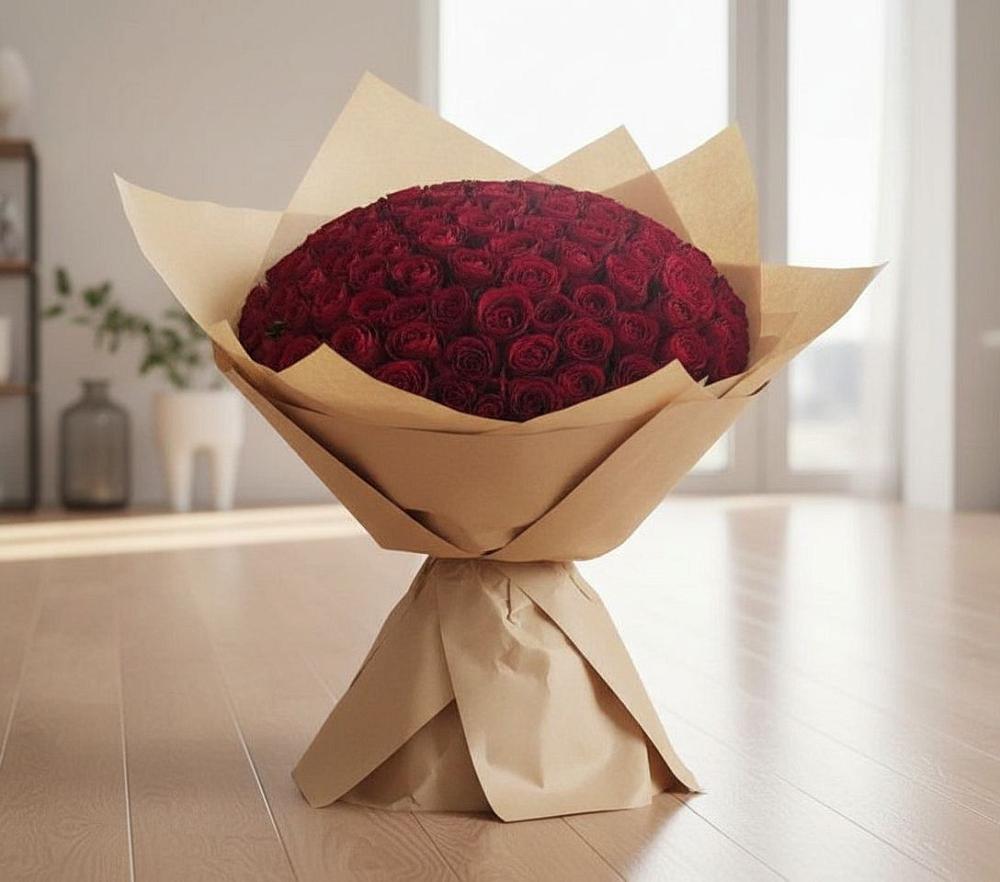 101 Красная роза в Нижневартовске Букет 101 Красная роза в Нижневартовске