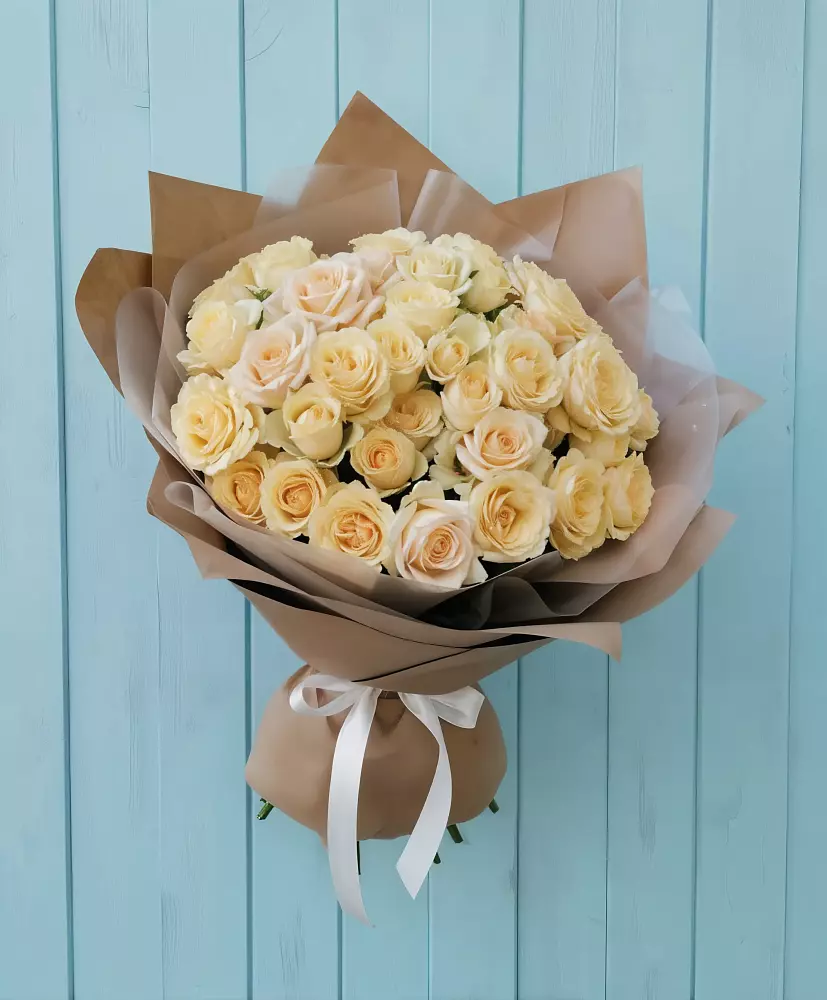 Букет Кремовое облако в Нижневартовске Букет Кремовое облако в Нижневартовске